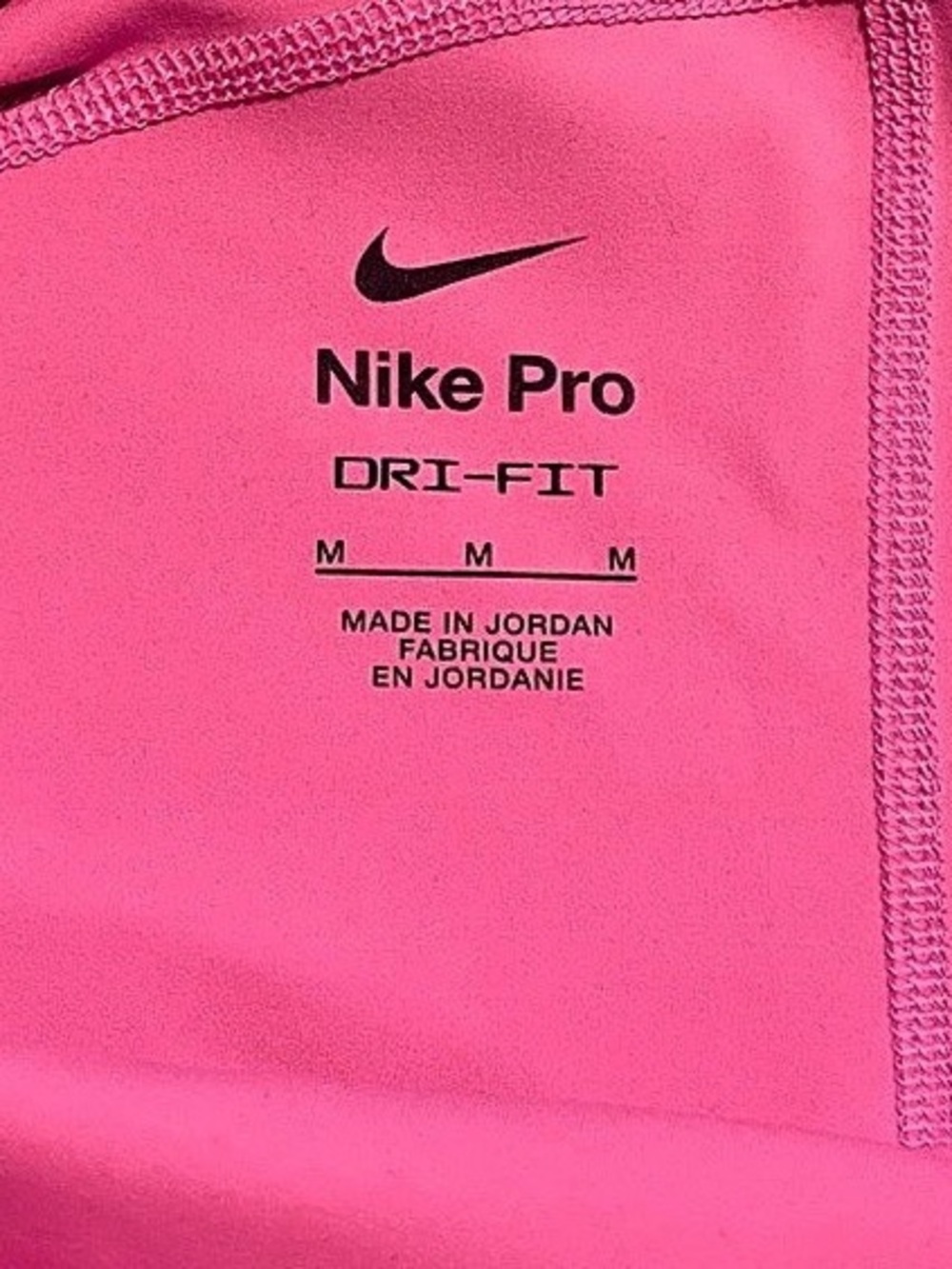 Pink Nike Pro Compression Shorts - Picture 2 of 2